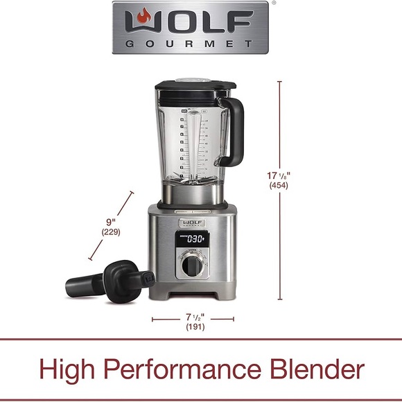 Wolf Gourmet Pro-Performance Blender - Picture 4 of 6